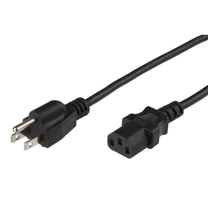 MicroConnect Power cord NEMA 5-15P to C13, 4m, AWG14, SJT MicroConnect Power cord NEMA 5-15P to C13, 4m, AWG14, SJT