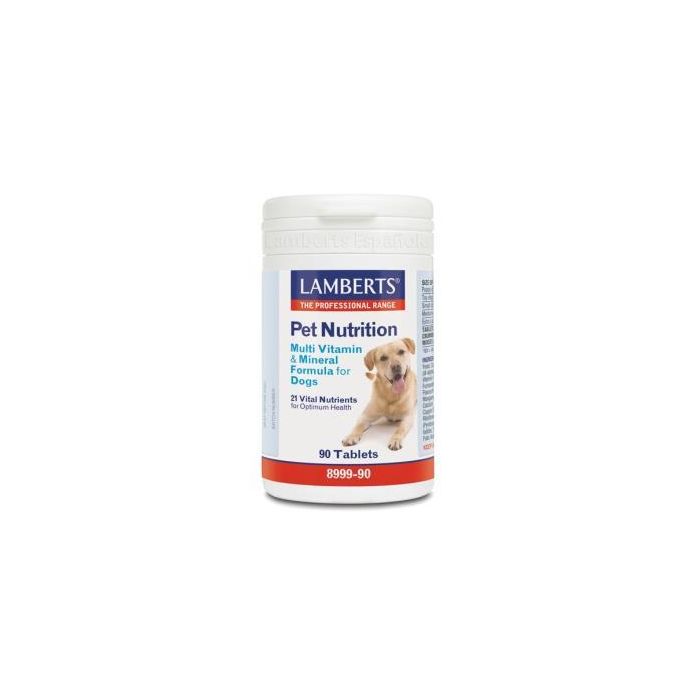 Lamberts Vitaminas Y Minerales Para Perros 90 Tabs 8999-90 Vet