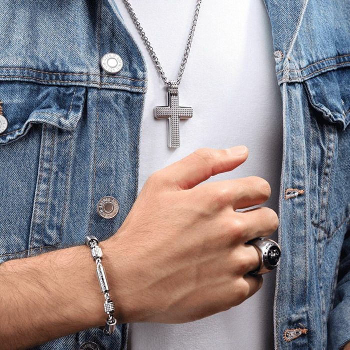 Pulsera Hombre Police Acero Inoxidable 3 Pulsera Hombre Police Acero Inoxidable 3