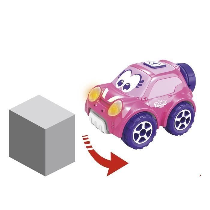 Coche teledirigido - TOOKO - FOLLOW ME - Rosa - A partir de 2 años - Efectos de luz y sonido 5 Coche teledirigido - TOOKO - FOLLOW ME - Rosa - A partir de 2 años - Efectos de luz y sonido 5