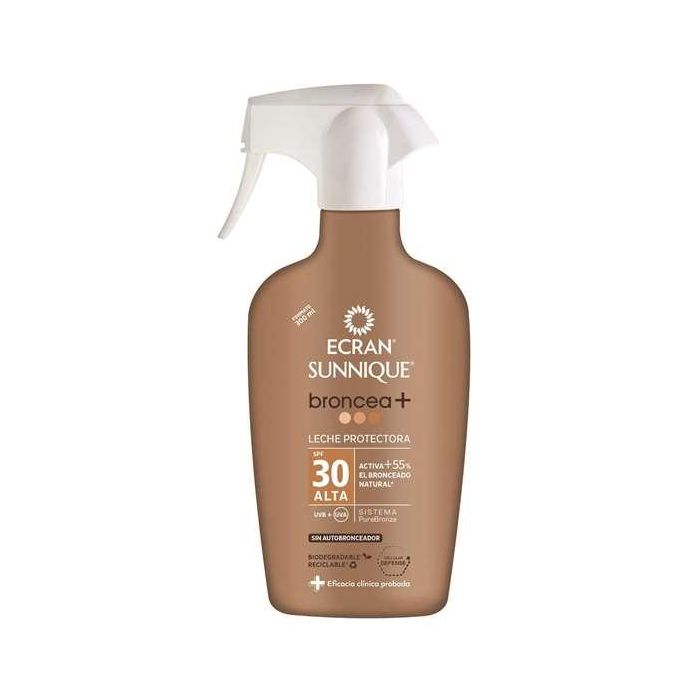 Leche protectora sunnique broncea pistola f30 275 ml ecran 3