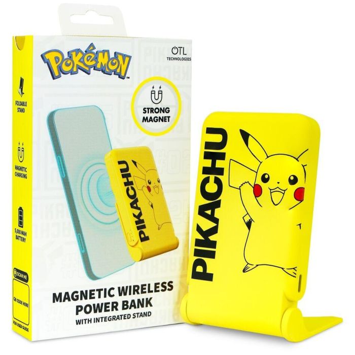 Bateria externa Pikachu Pokemon 3