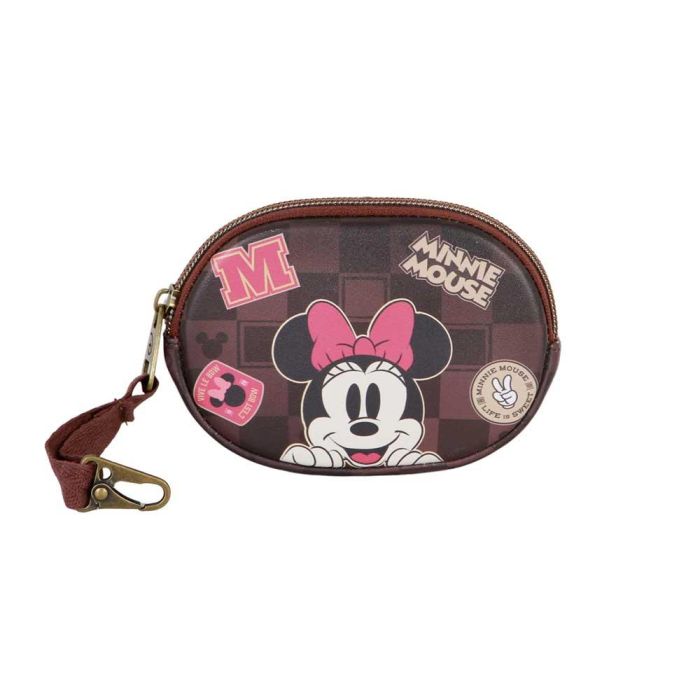 Monedero Pill Journey Disney Minnie Mouse Marrón 2