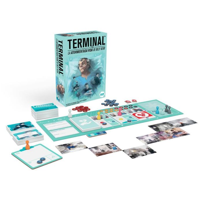 The Creativity Hub Terminal: La Atormentada Vida de Billy Kerr Juego de Mesa Cooperativo para 2-4 Jugadores, 45-60 Minutos 1