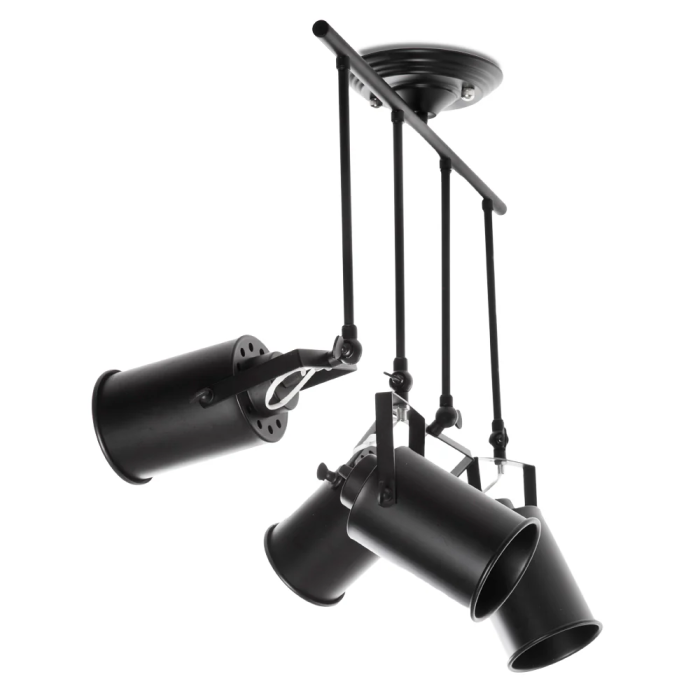 HO Lámpara de Techo "Camille" Foco Orientable LED GU10 Aluminio [HO-APL-GU10-015] Iluminación Interior Tiendas Escaparates