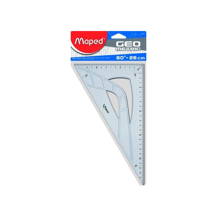 Maped Cartabón Geometric 60º Lado Mayor De 26 cm