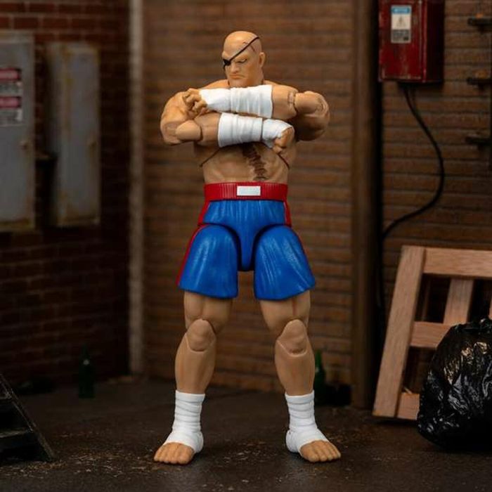Figura street fighter ii sagat 15 cm 2 Figura street fighter ii sagat 15 cm 2