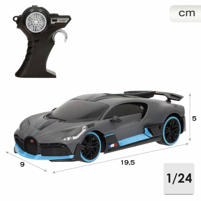 Coche Radio Control Bugatti 19,5 x 5 x 9 cm (6 Unidades) 3 Coche Radio Control Bugatti 19,5 x 5 x 9 cm (6 Unidades) 3