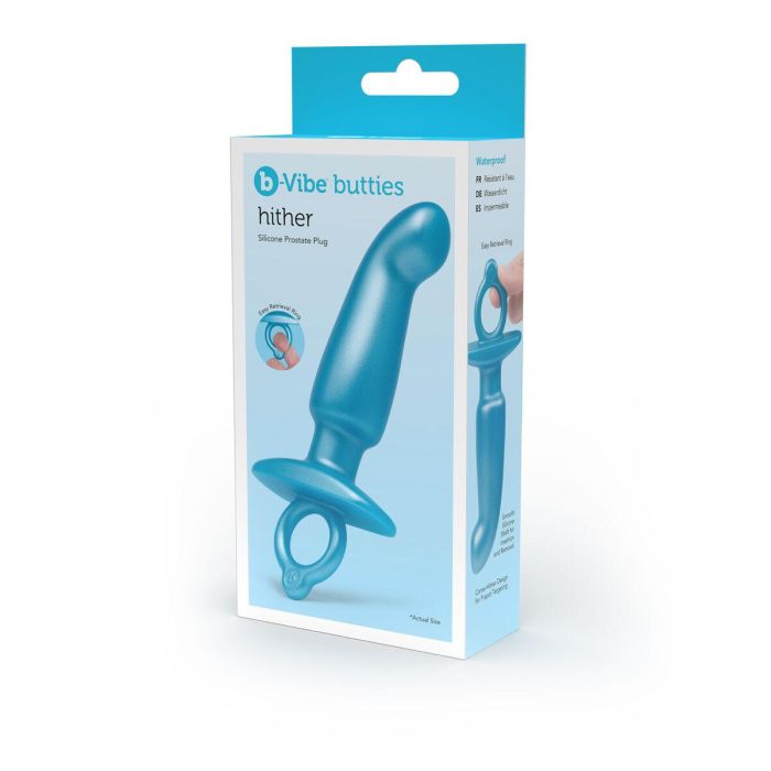 Plug Anal B-Vibe Azul 1 Plug Anal B-Vibe Azul 1