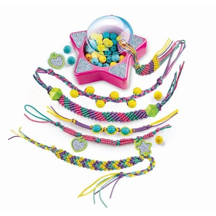 Clementoni Crazy Chic - Caja de creación de pulseras de la amistad - Cuentas e hilos - A partir de 7 años 1 Clementoni Crazy Chic - Caja de creación de pulseras de la amistad - Cuentas e hilos - A partir de 7 años 1