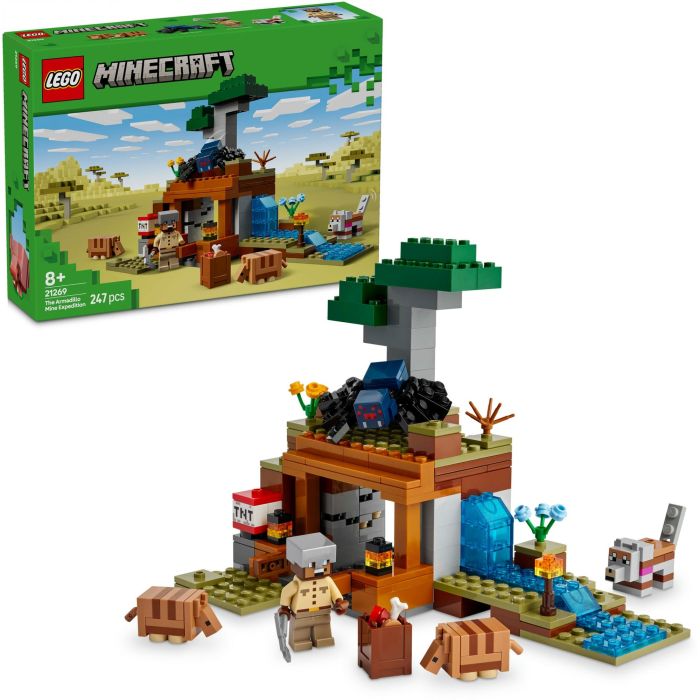 Lego Minecraft La Expedición a la Mina del Armadillo - Set de Construcción para Edad 8+ años 13 Lego Minecraft La Expedición a la Mina del Armadillo - Set de Construcción para Edad 8+ años 13