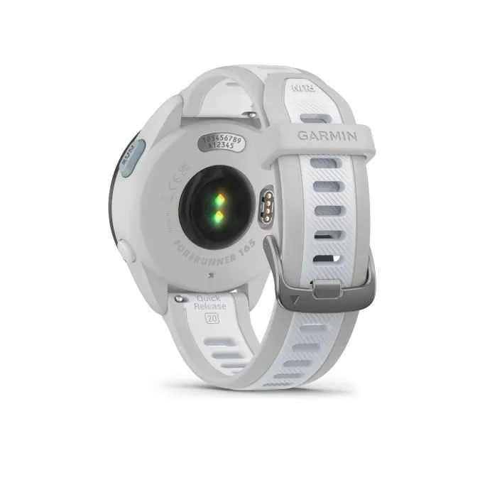 Garmin Forerunner 165 Reloj GPS Conectado 1.2 Pulsera Blanca y Gris Claro GAR1709167173226 4