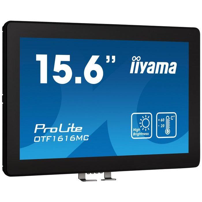 iiyama OTF1616MC-B1 pantalla de señalización Pantalla plana para señalización digital 39,6 cm (15.6") LCD 1100 cd / m² Full HD Negro Pantalla táctil 1 iiyama OTF1616MC-B1 pantalla de señalización Pantalla plana para señalización digital 39,6 cm (15.6") LCD 1100 cd / m² Full HD Negro Pantalla táctil 1