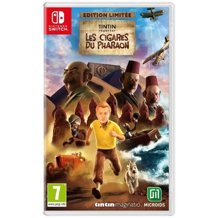 Tintín Reportero: Los Cigarros del Faraón - Juego de Nintendo Switch - Edición limitada Tintín Reportero: Los Cigarros del Faraón - Juego de Nintendo Switch - Edición limitada