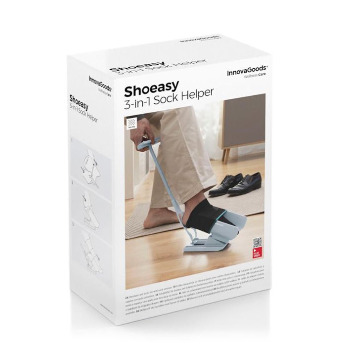 Calzador de Calcetines y Zapatos con Quitacalcetines Shoeasy InnovaGoods 2 Calzador de Calcetines y Zapatos con Quitacalcetines Shoeasy InnovaGoods 2