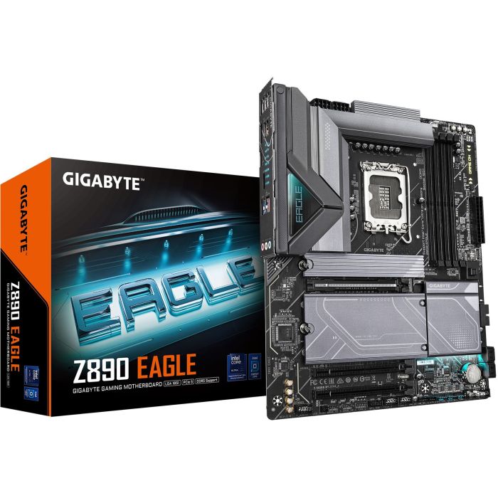 GIGABYTE Z890 EAGLE Placa Base Intel Z890 LGA 1851 ATX para Procesadores Intel Core Ultra Series 2