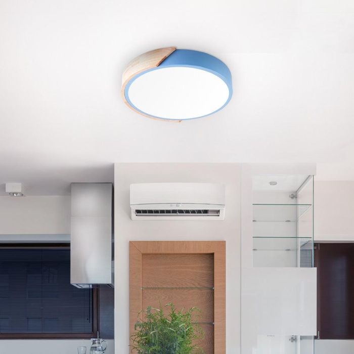 Chelsea HO-PL-BI-18W-06 Plafón LED Circular de Superficie 18W 1800Lm Bicolor CCT Ajustable con Mando 2700-6500K 40.000H 4 Chelsea HO-PL-BI-18W-06 Plafón LED Circular de Superficie 18W 1800Lm Bicolor CCT Ajustable con Mando 2700-6500K 40.000H 4
