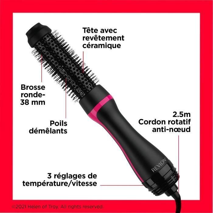 Cepillo de secado y peinado - REVLON - RVDR5292E - One Step Style Booster - Redondo 38 mm 2