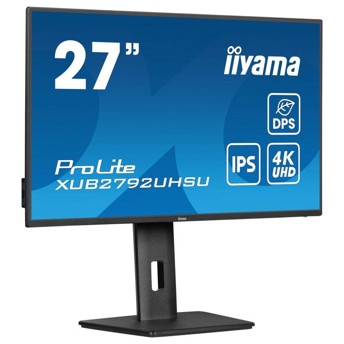 iiyama ProLite XUB2792UHSU-B6 Monitor 27" 4K UHD IPS 3840x2160 4ms GTG 60Hz DP HDMI USB-C Altura Pivot Negro 0 iiyama ProLite XUB2792UHSU-B6 Monitor 27" 4K UHD IPS 3840x2160 4ms GTG 60Hz DP HDMI USB-C Altura Pivot Negro 0