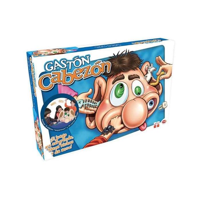 Bizak 64558519 Gastón Cabezón - Juego de mesa divertido y asqueroso busca objetos dentro de la cabeza para niños +3 años 1 Bizak 64558519 Gastón Cabezón - Juego de mesa divertido y asqueroso busca objetos dentro de la cabeza para niños +3 años 1