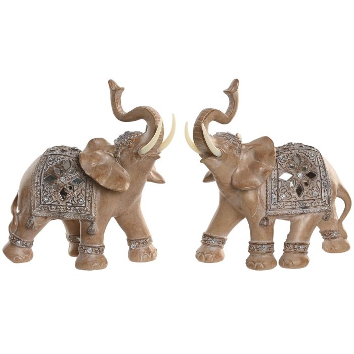 Figura Indio DKD Home Decor Beige 11.5 x 25 x 24.5 cm (4 Unidades) 0 Figura Indio DKD Home Decor Beige 11.5 x 25 x 24.5 cm (4 Unidades) 0