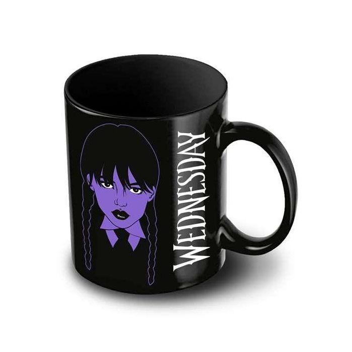 Karactermania Taza Miércoles Braid Cerámica 9,5x13x7,8 cm