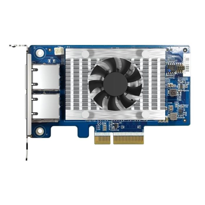 QNAP QXG-10G2T-X710 Adaptador de Red PCIe 3.0 x4 10GbE Interno Alámbrico