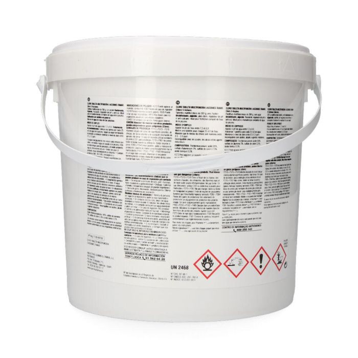 Cloro 5 acciones tabletas 5kg fusion 1 Cloro 5 acciones tabletas 5kg fusion 1