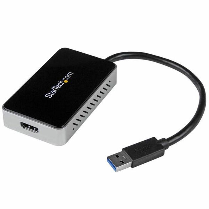 Adaptador USB 3.0 a HDMI Startech USB32HDEH 160 cm Adaptador USB 3.0 a HDMI Startech USB32HDEH 160 cm
