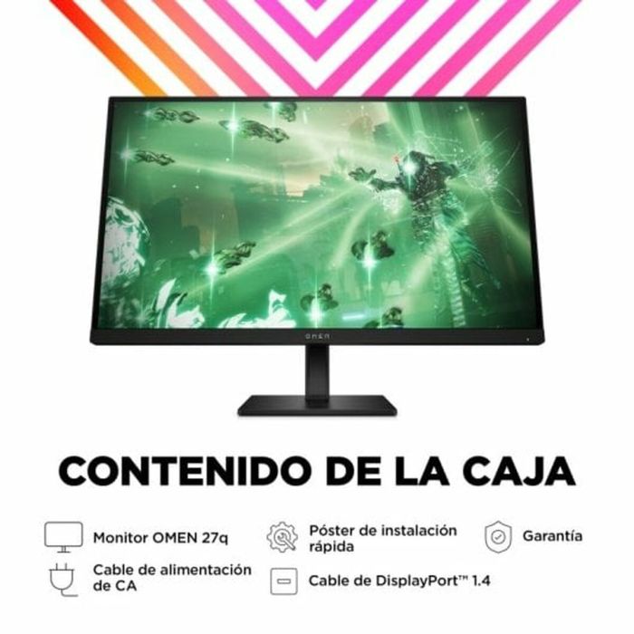 Monitor Gaming HP 27" Quad HD 5