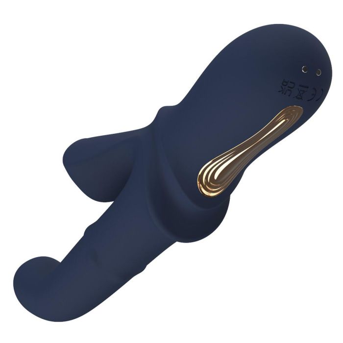 Vibrador Doble Estimulación Dream Toys Goddess Collection Azul 5