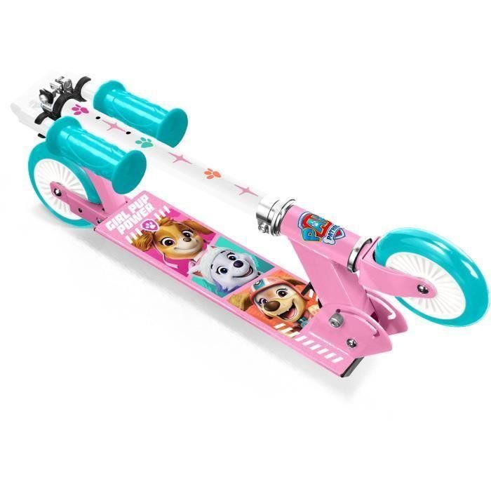 PAW PATROL PAT3496273400420 Patinete Plegable Scooter Infantil Color Rosa | Patín para Niños y Niñas de Stamp 1 PAW PATROL PAT3496273400420 Patinete Plegable Scooter Infantil Color Rosa | Patín para Niños y Niñas de Stamp 1