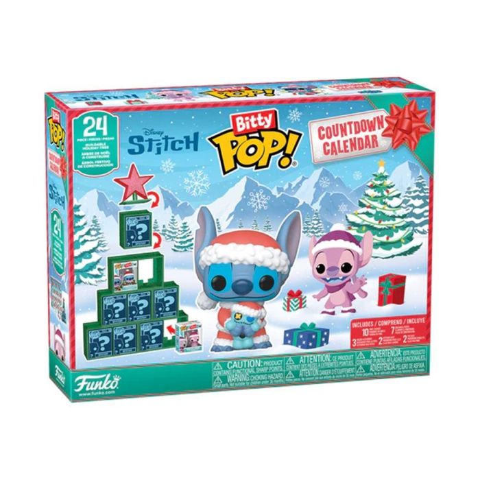 Funko Bitty Pop! Calendario Adviento Stitch Disney 24 Sorpresas Mini Figuras Coleccionables 0 Funko Bitty Pop! Calendario Adviento Stitch Disney 24 Sorpresas Mini Figuras Coleccionables 0