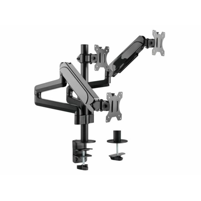 EQUIP Soporte Mesa EQ650134 para 3 Pantallas hasta 27", Peso Máx. 21 kg, VESA 75x75-100x100 mm, Negro