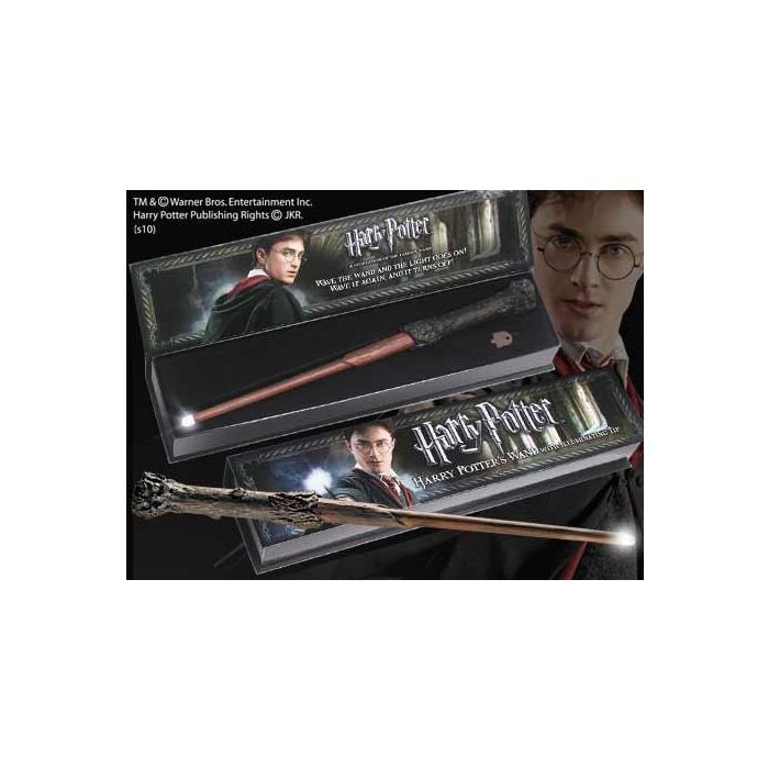 The Noble Collection Varita Mágica Luminosa de Harry Potter con Ajuste de Intensidad, 35 cm 1 The Noble Collection Varita Mágica Luminosa de Harry Potter con Ajuste de Intensidad, 35 cm 1