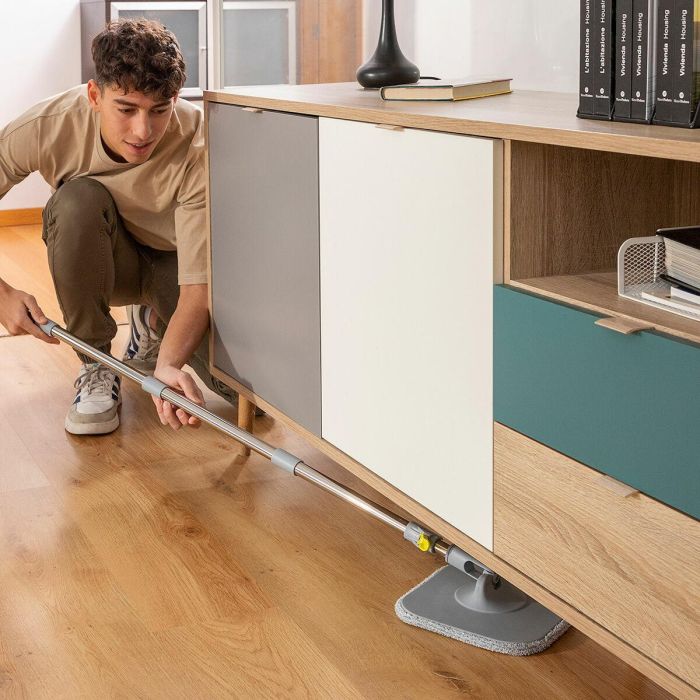 Mopa Giratoria con Autolimpieza y Cubo Separador Selimop InnovaGoods 6 Mopa Giratoria con Autolimpieza y Cubo Separador Selimop InnovaGoods 6
