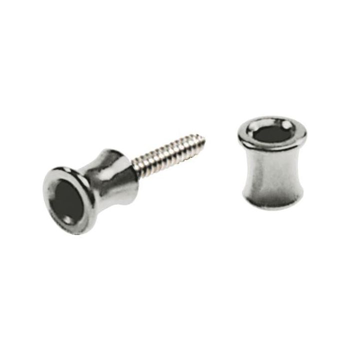 Dunlop Botón Correa Straplok "Original" Par - Nickel