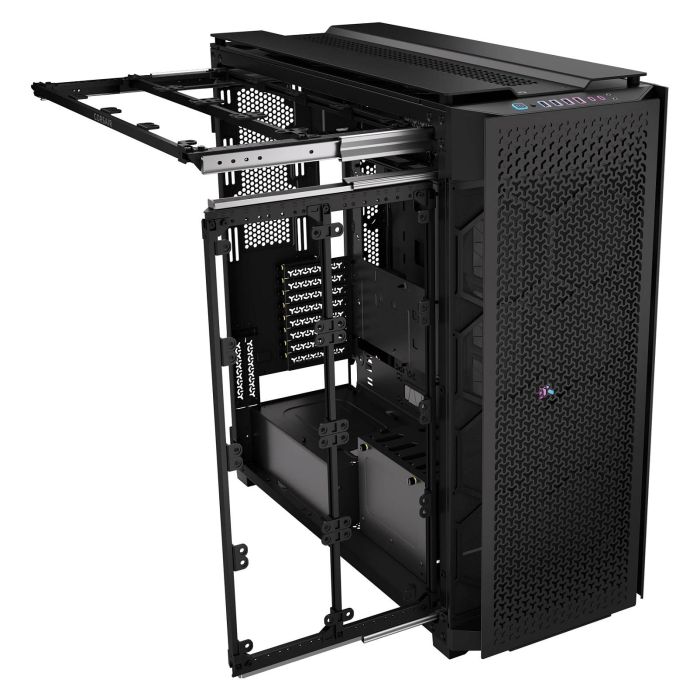 Corsair 9000D RGB Schwarz Super Full Tower ATX Gaming Gehäuse Caja PC Negra Corsair 9000D RGB Schwarz Super Full Tower ATX Gaming Gehäuse Caja PC Negra