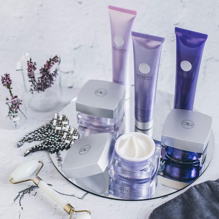 Atashi Mascarilla Lift Mask 50 ml - Mascarilla Facial Nocturna Antiedad con Células Madre y Ácido Hialurónico 2