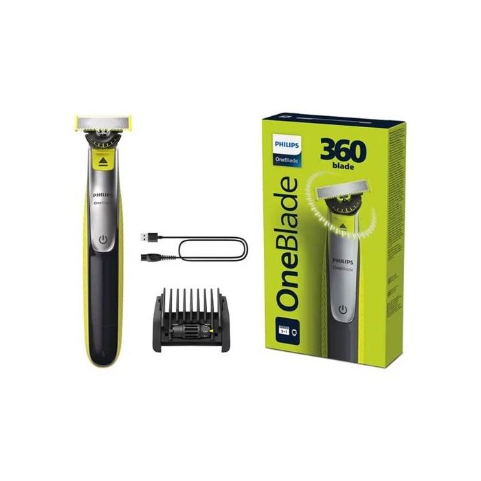 Philips OneBlade 360 QP2734/23 Cortapelo Recortadora Perfiladora Afeitadora Facial 1 Philips OneBlade 360 QP2734/23 Cortapelo Recortadora Perfiladora Afeitadora Facial 1