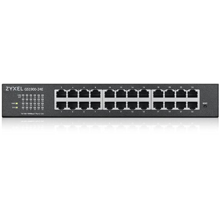 Zyxel GS1900-24E V3 M RM GS1900-24E-EU0103F Switch Gestionado L2 Gigabit Ethernet 24 Puertos Montaje en Rack 1U 2 Zyxel GS1900-24E V3 M RM GS1900-24E-EU0103F Switch Gestionado L2 Gigabit Ethernet 24 Puertos Montaje en Rack 1U 2