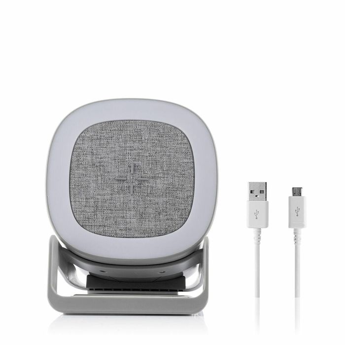 Altavoz Cargador Inalámbrico con LED Souwis InnovaGoods 2 Altavoz Cargador Inalámbrico con LED Souwis InnovaGoods 2