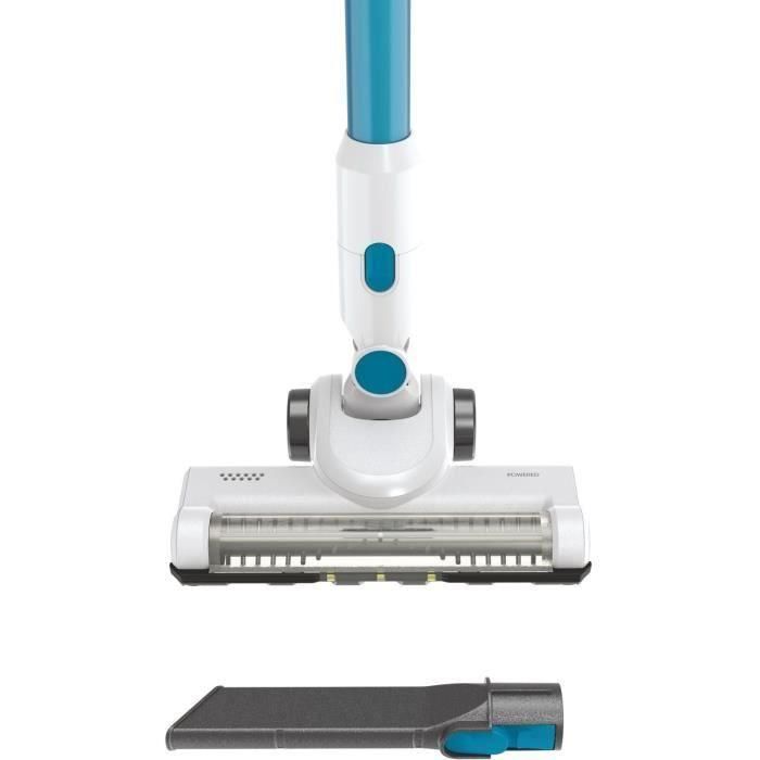 CANDY Viva CVIVA02E - Aspirador inalámbrico multifunción - 22 V - Autonomía de batería 30 min - Azul / Blanco 3