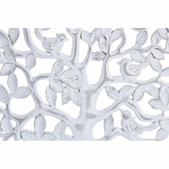 Decoracion Pared Arabe DKD Home Decor Blanco 2 x 80 x 80 cm 1