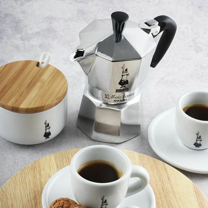 Cafetera Italiana Bialetti 0001161 Plateado 60 ml 13 Cafetera Italiana Bialetti 0001161 Plateado 60 ml 13