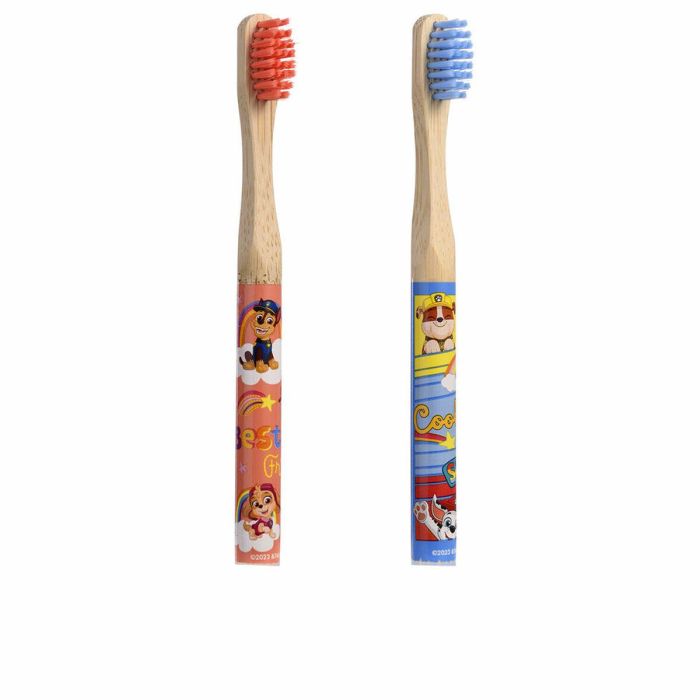 Take Care Paw Patrol Cepillo De Dientes Bambú Lote 3