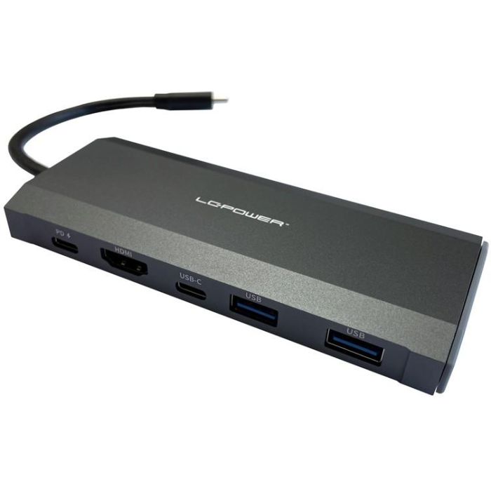 LC-Power LC-HUB-C-MULTI-7-M2 USB-C auf 2xUSB-A/2xUSB-C/HDMI 0 LC-Power LC-HUB-C-MULTI-7-M2 USB-C auf 2xUSB-A/2xUSB-C/HDMI 0