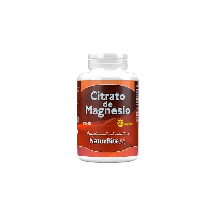 Citrato De Magnesio 500 Comp.