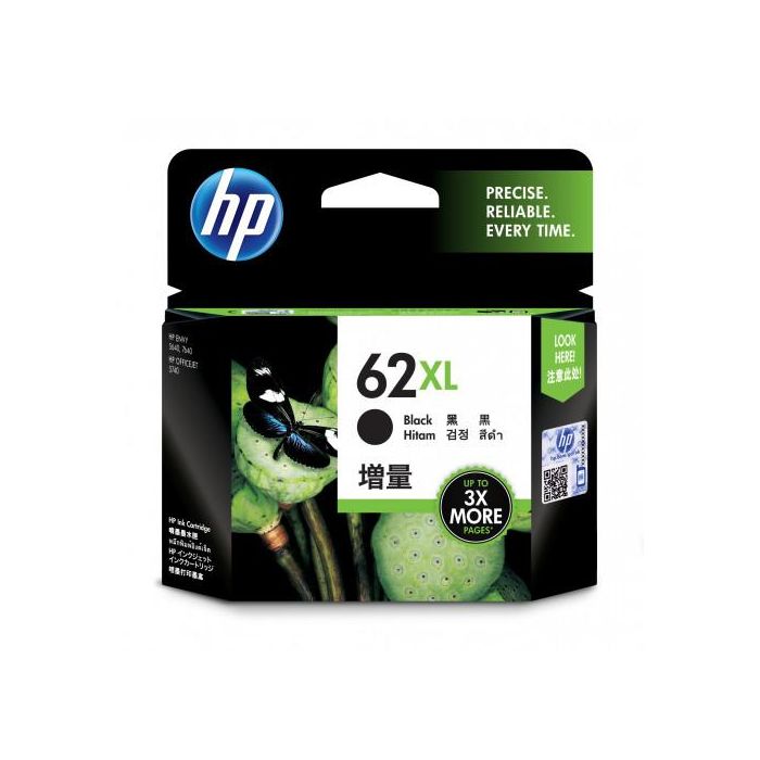 Ink-Jet Hp 62XL Envy 5640-7640 Officejet 5740 Negro 600 Pag