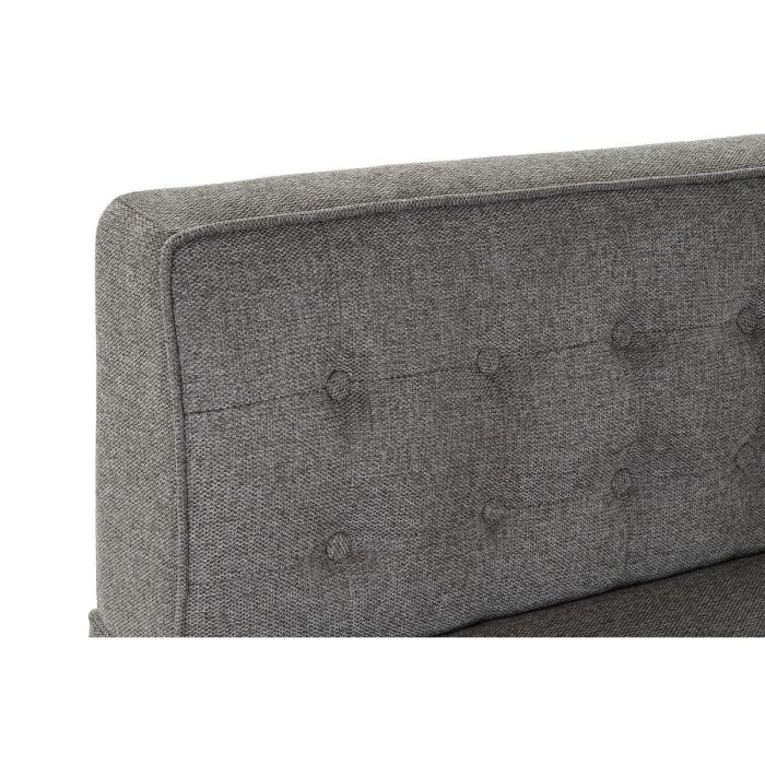 DKD Home Decor Sillón Urban Desmontable Bicolor Gris Oscuro Marrón de Lino y Abeto, Ancho 80 x Largo 66 x Alto 72 cm, Altura asiento 45 cm 4 DKD Home Decor Sillón Urban Desmontable Bicolor Gris Oscuro Marrón de Lino y Abeto, Ancho 80 x Largo 66 x Alto 72 cm, Altura asiento 45 cm 4